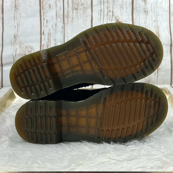 Dr.Martens 1460 Pascal Reversible Flipped Sequin Black/Silver Boots NEW - Picture 12 of 15